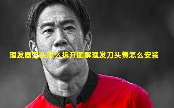 理发器刀头怎么拆开图解理发刀头簧怎么安装